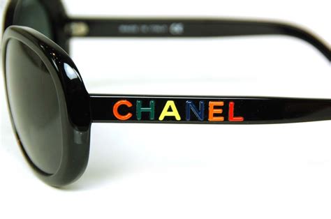 chanel sunglasses with letters on top|CHANEL .